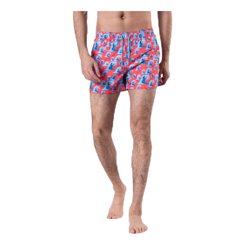 Wave Swim Shorts Red