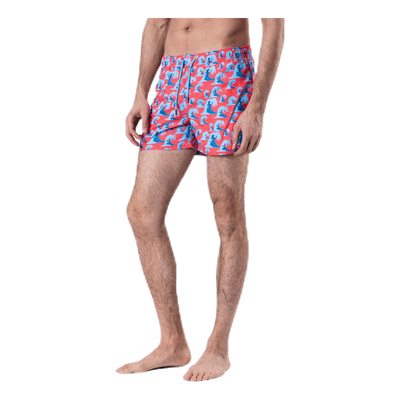 Wave Swim Shorts Red