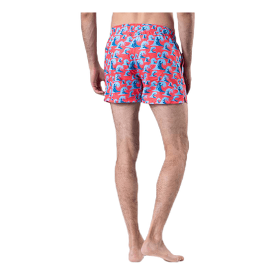 Wave Swim Shorts Red