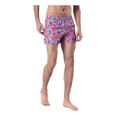 Wave Swim Shorts Red