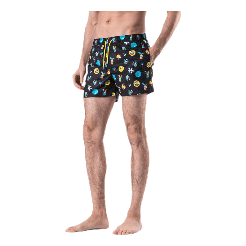 Sponge Bob Swim Shorts Black