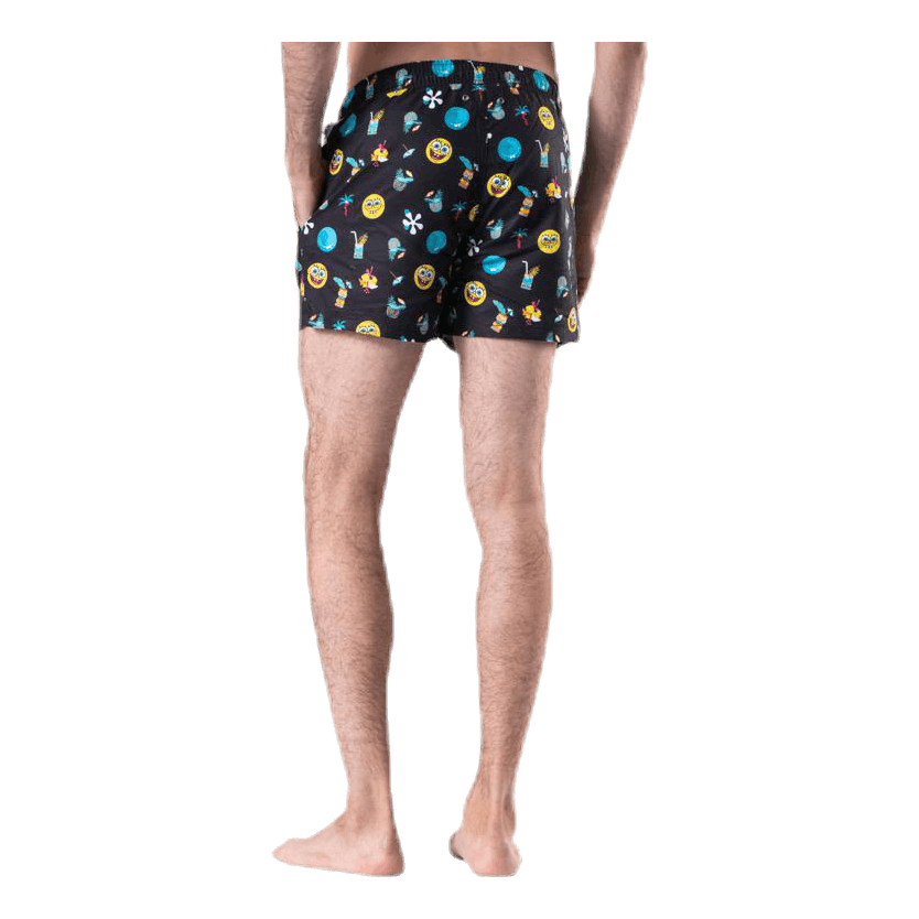 Sponge Bob Swim Shorts Black
