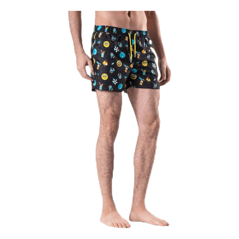 Sponge Bob Swim Shorts Black