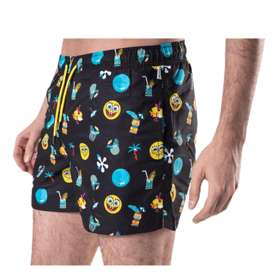 Sponge Bob Swim Shorts Black