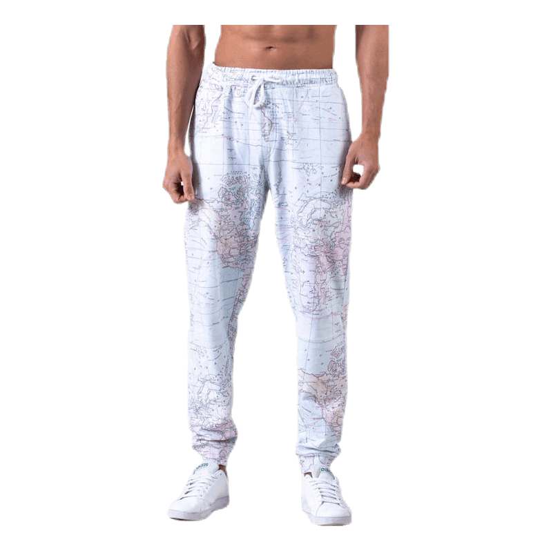 Joggers Lund Map Patterned