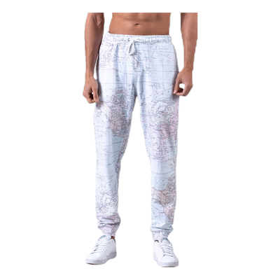 Joggers Lund Map Patterned