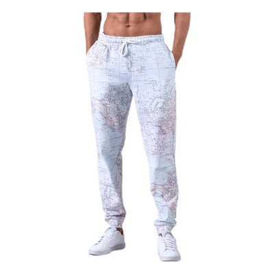 Joggers Lund Map Patterned
