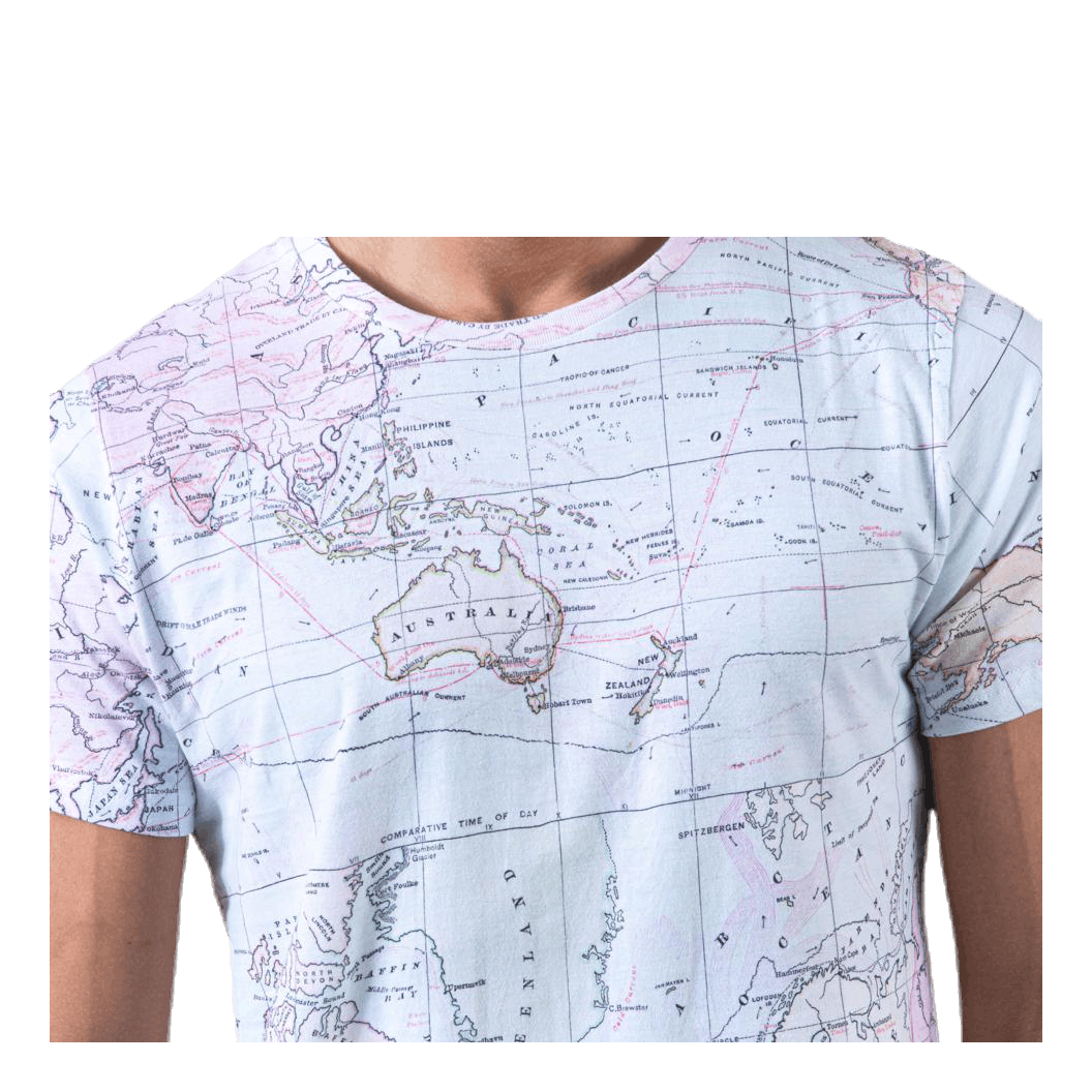 Stockholm Map Patterned