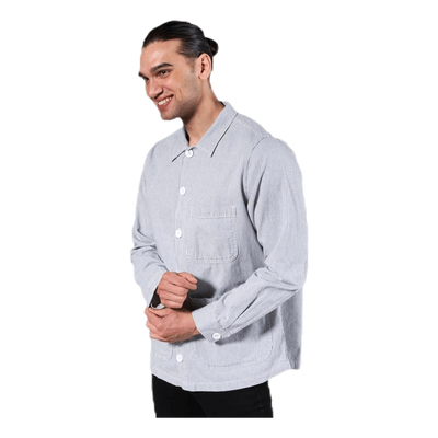 Worker Jacket Sala Thin Stripes Blue