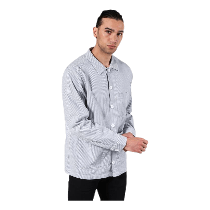 Worker Jacket Sala Thin Stripes Blue