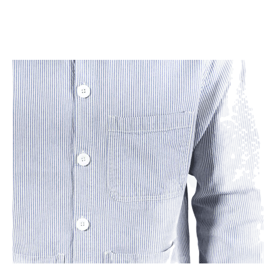 Worker Jacket Sala Thin Stripes Blue