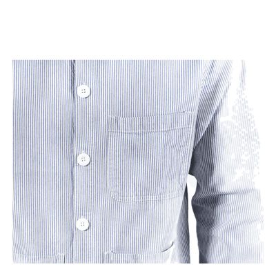 Worker Jacket Sala Thin Stripes Blue