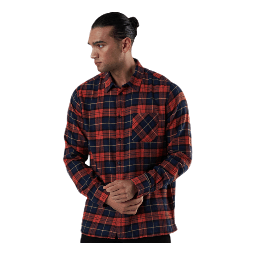 Rute Flannel Checker Orange