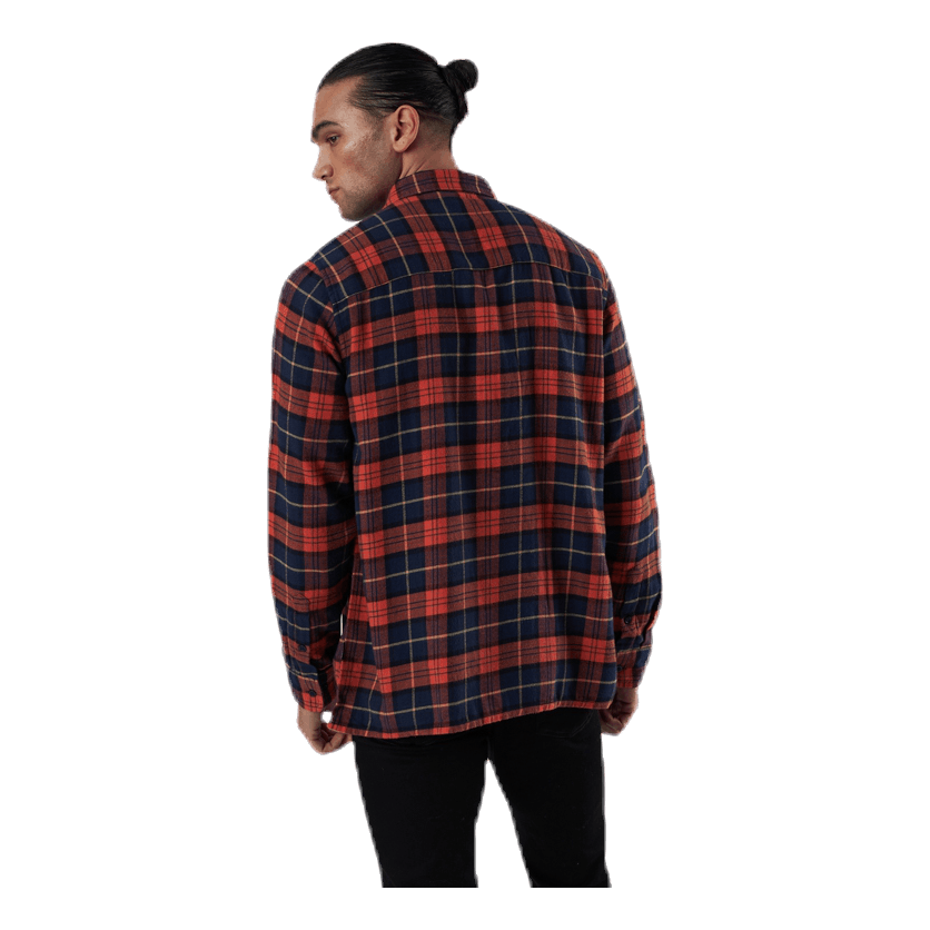 Rute Flannel Checker Orange