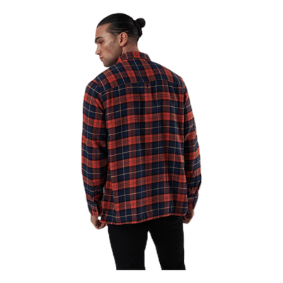 Rute Flannel Checker Orange