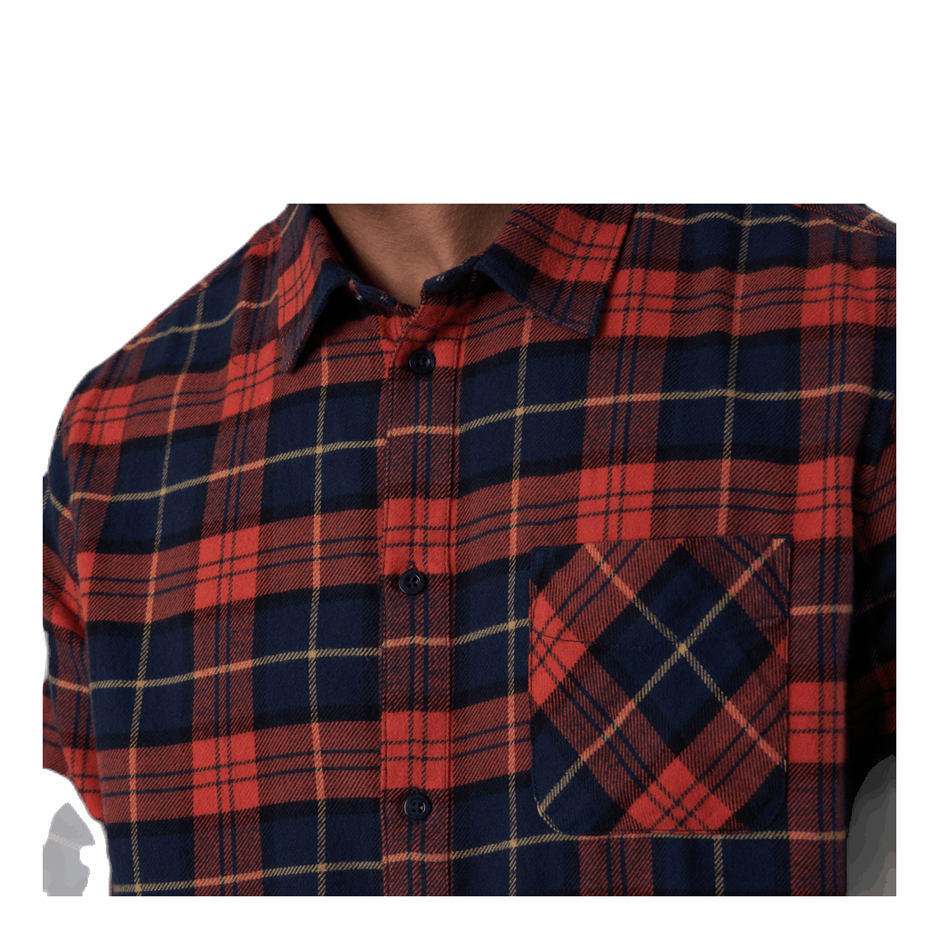 Rute Flannel Checker Orange