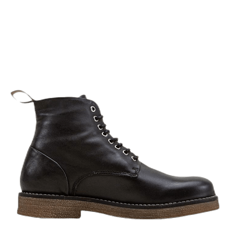 Rummy Leather Boots Black