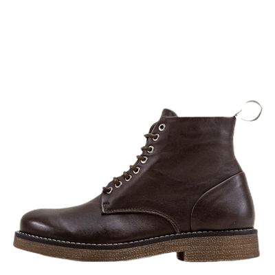 Rummy Leather Boots Brown