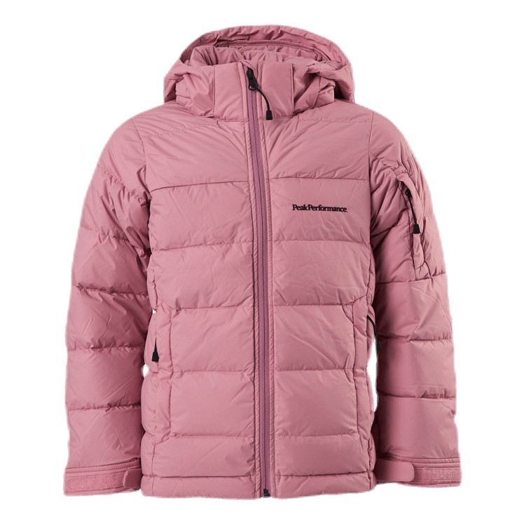 Junior Frost Down Jacket Pink Peak Performance Runforest