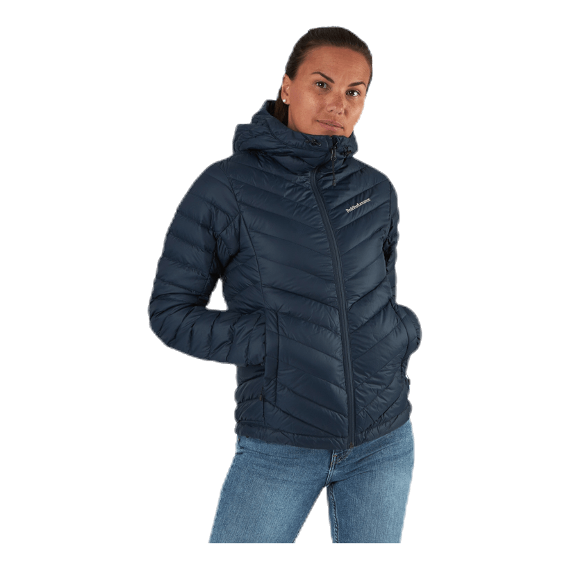 Frost Down Hood Jacket Blue