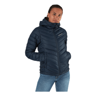 Frost Down Hood Jacket Blue