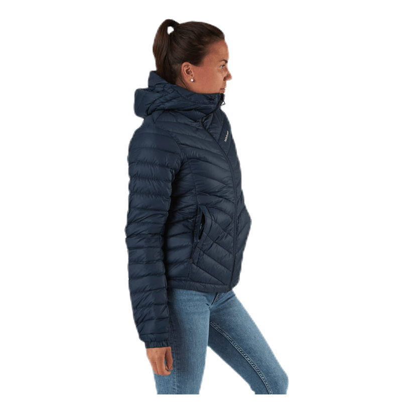 Frost Down Hood Jacket Blue