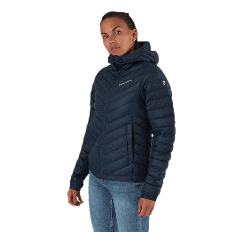 Frost Down Hood Jacket Blue