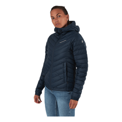 Frost Down Hood Jacket Blue