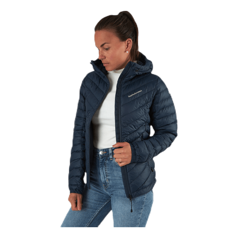 Frost Down Hood Jacket Blue