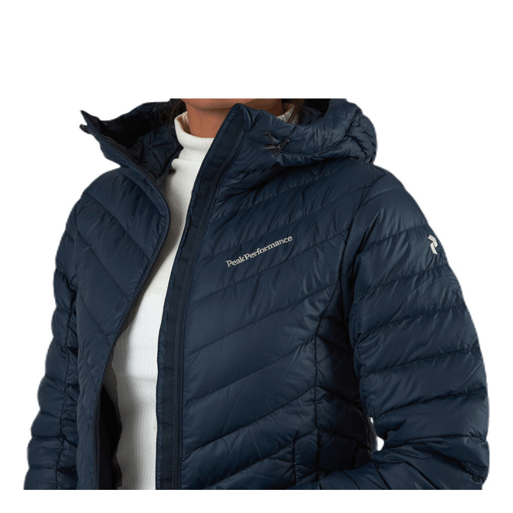 Frost Down Hood Jacket Blue