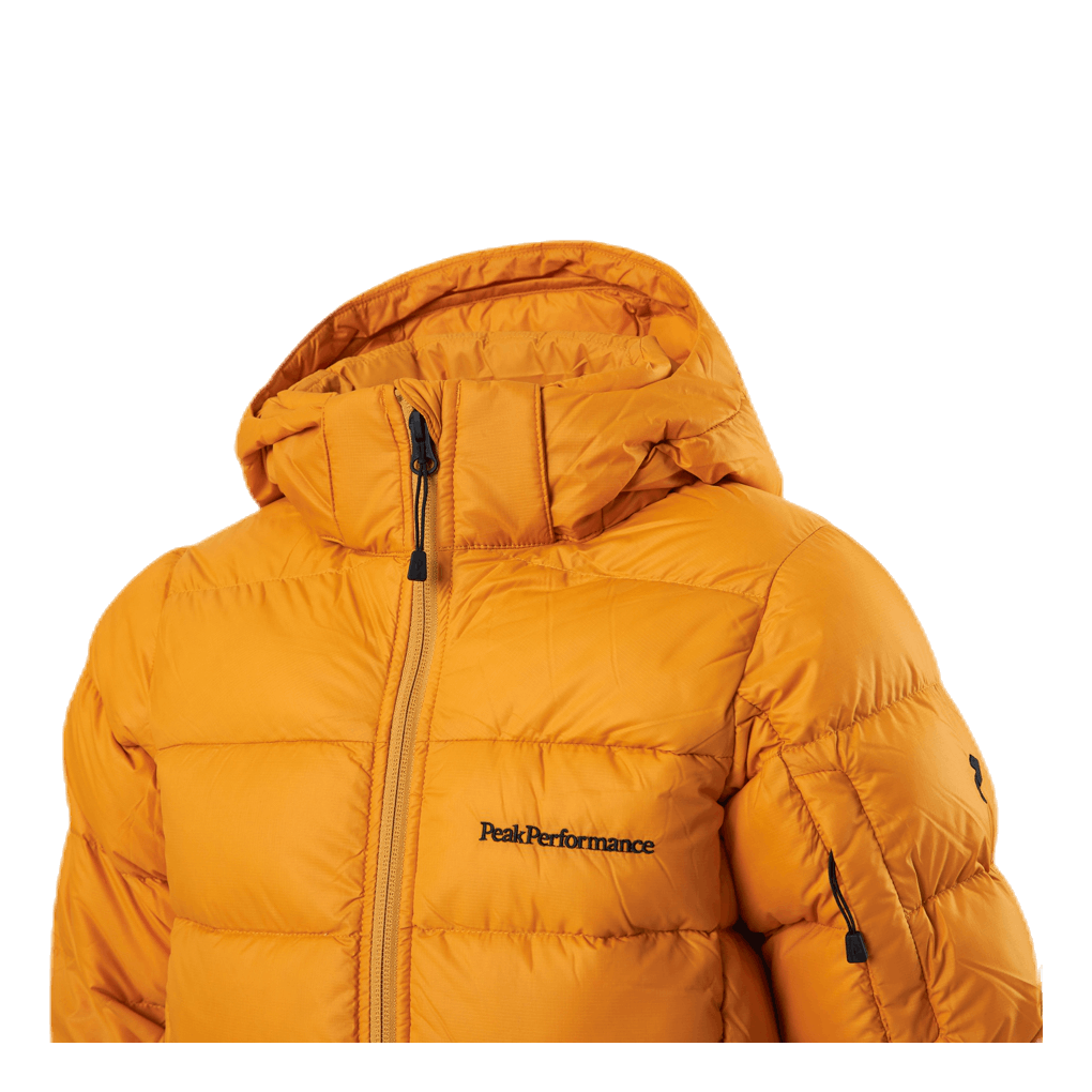 Junior Frost Down Jacket Yellow Peak Performance Runforest