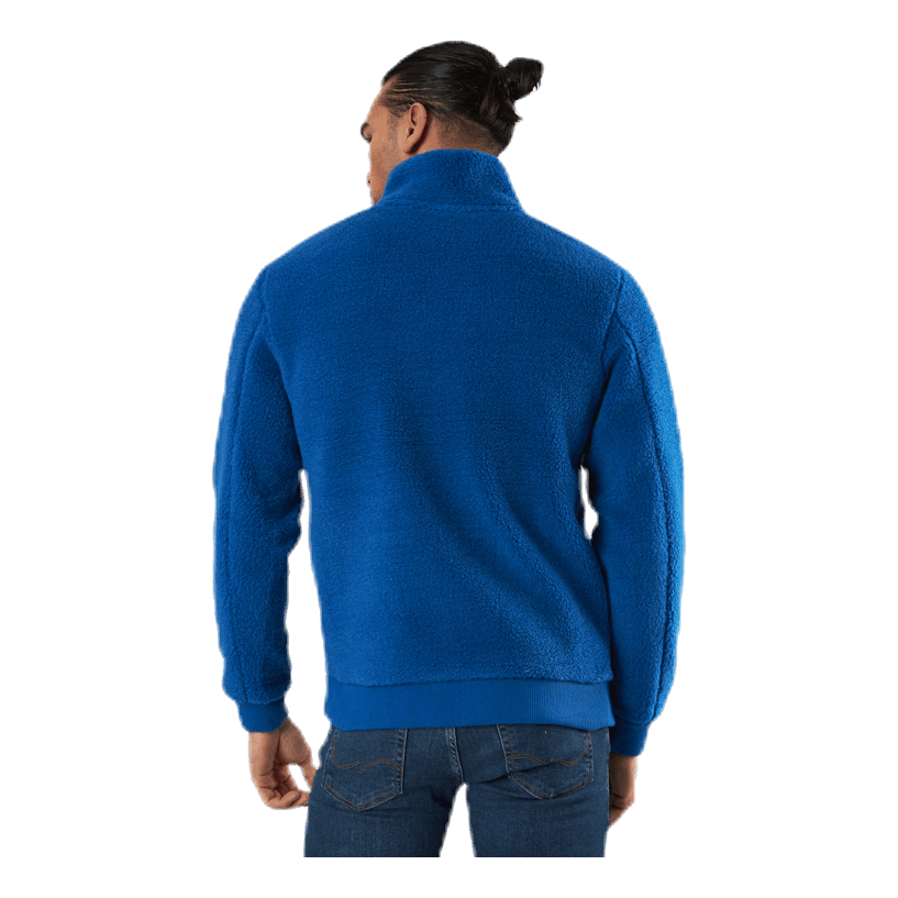 Original Pile Zip Jacket Blue
