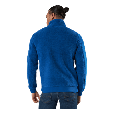 Original Pile Zip Jacket Blue