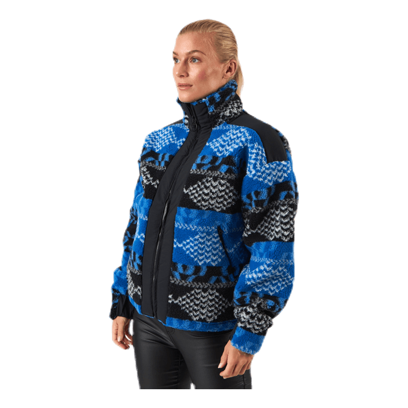 Original Pile Zip Jacket AW Patterned