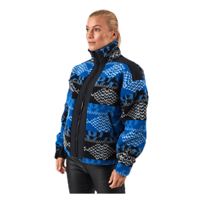 Original Pile Zip Jacket AW Patterned