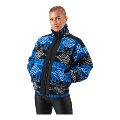 Original Pile Zip Jacket AW Patterned