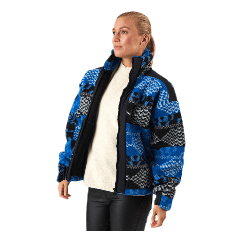 Original Pile Zip Jacket AW Patterned