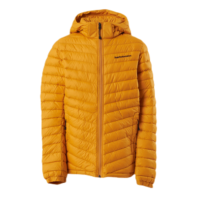 Junior Frost Down Hood Jacket Yellow