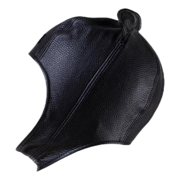 Musse Leather Cap Black