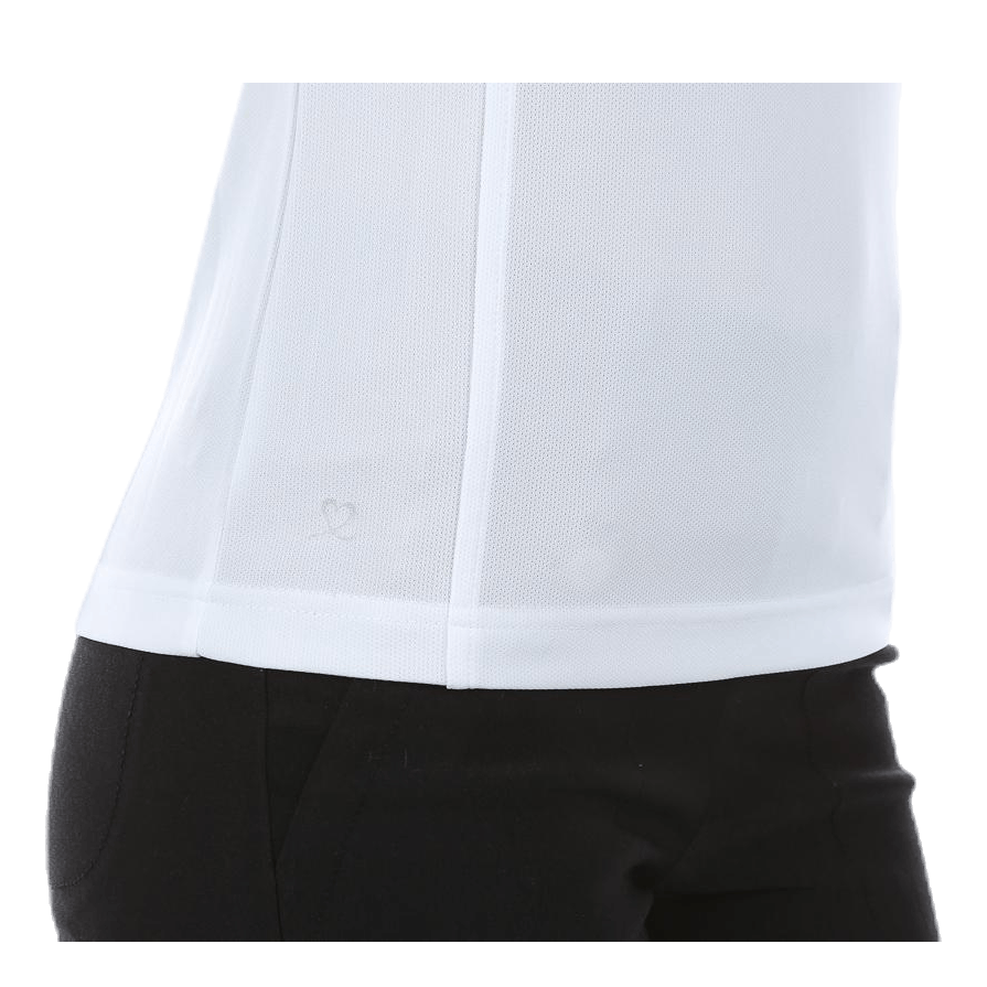 Macy S/L Polo Shirt White