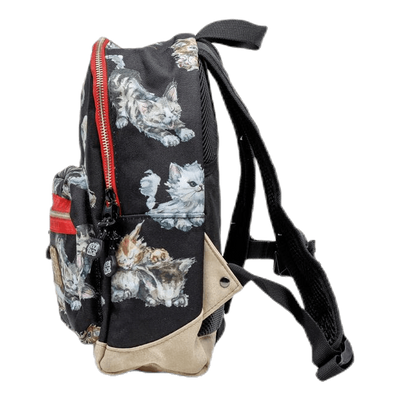 Kittens Backpacks Black