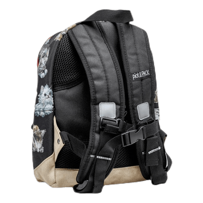 Kittens Backpacks Black
