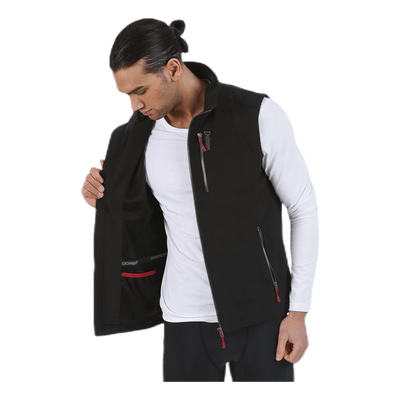Moss Vest Black