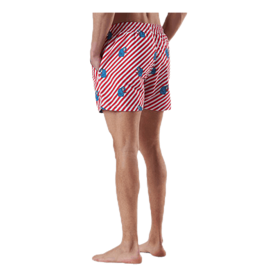 Polka Monkey Red