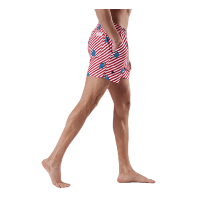 Polka Monkey Red