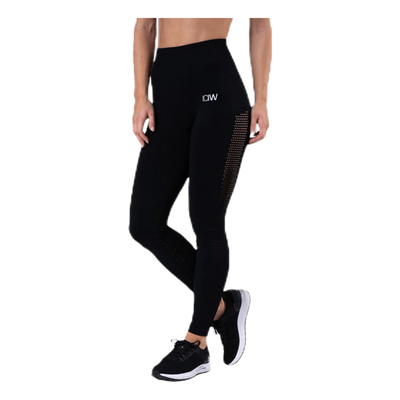 Dynamic Seamless 7/8 Tights Black