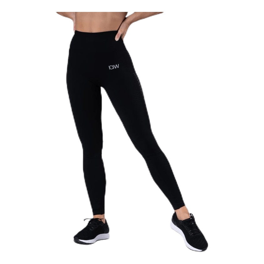 Dynamic Seamless 7/8 Tights Black