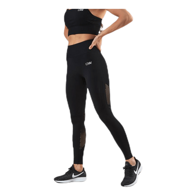 Queen Mesh Tights Black