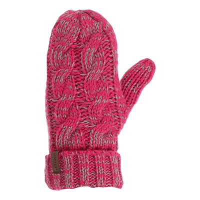 Handlight Reflective Mitten Pink/Grey