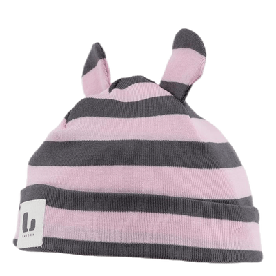 Lane Baby Hat Pink/Grey
